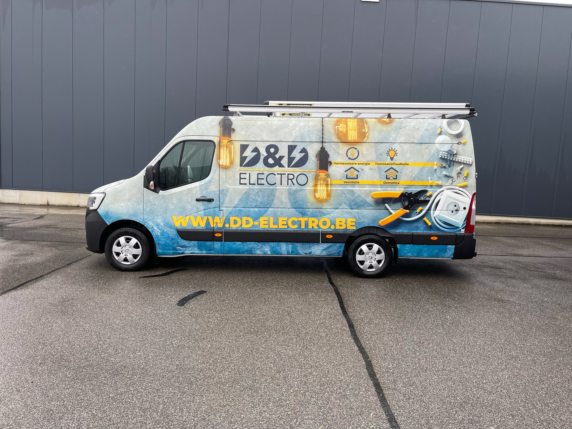 Bestelwagen wrap d&d
