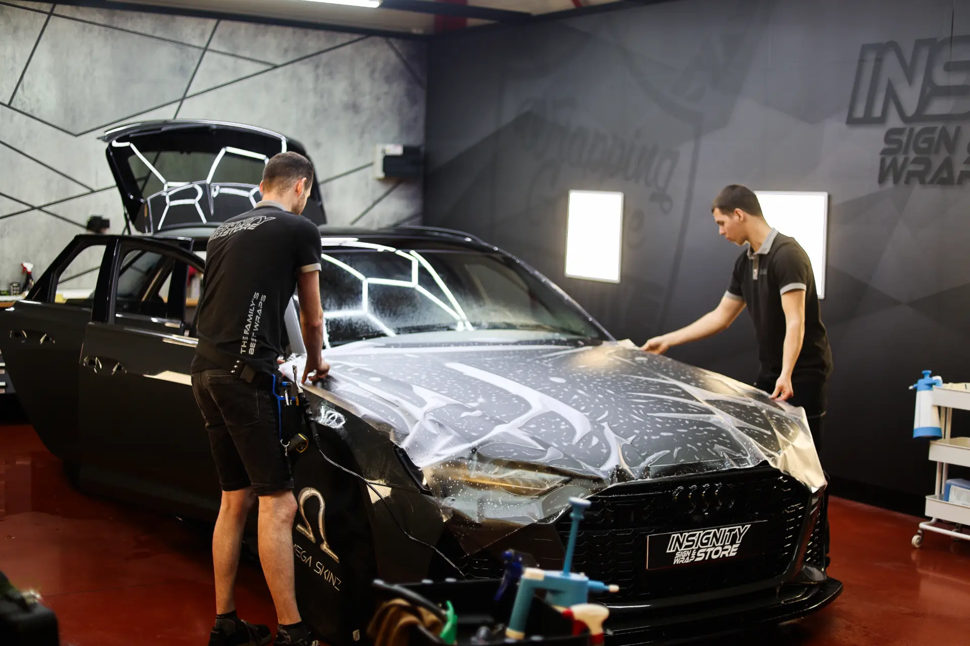 Audi RS6 PPF motorkap